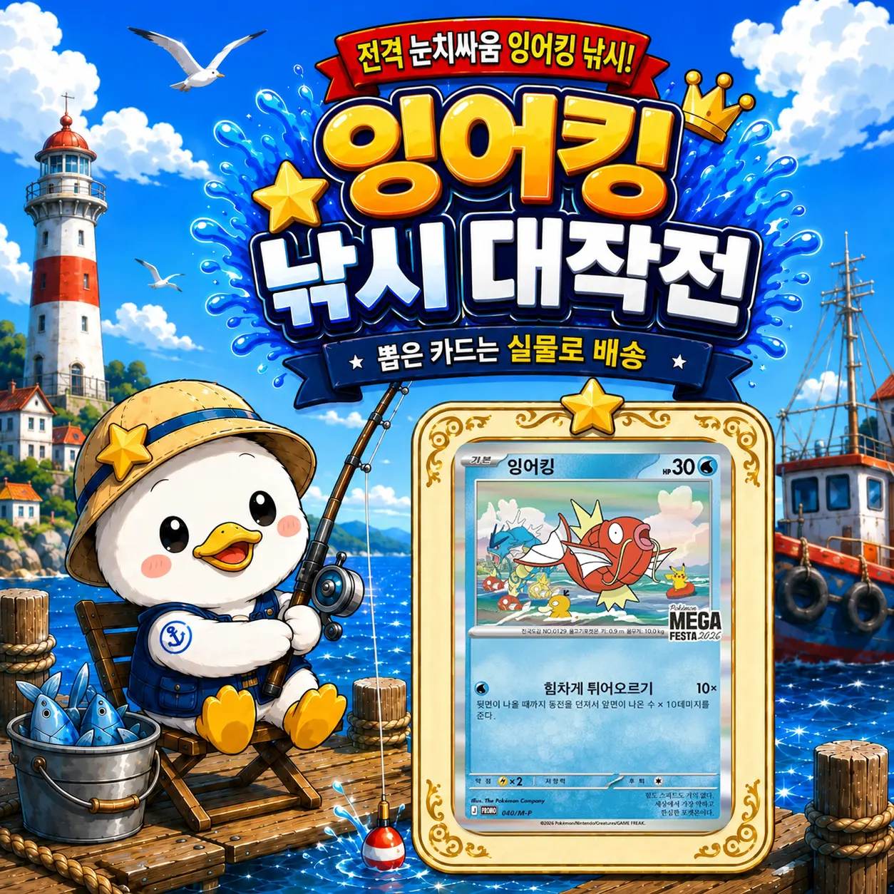 잉어킹 낚시 대작전